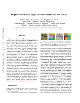 Adaptive Slot Attention: Object Discovery with Dynamic Slot Number