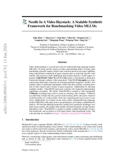 Needle In A Video Haystack: A Scalable Synthetic Evaluator for Video MLLMs