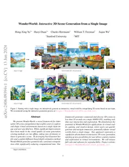 WonderWorld: Interactive 3D Scene Generation from a Single Image