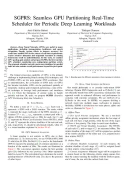 SGPRS: Seamless GPU Partitioning Real-Time Scheduler for Periodic Deep
  Learning Workloads