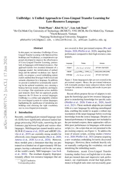 UniBridge: A Unified Approach to Cross-Lingual Transfer Learning for
  Low-Resource Languages