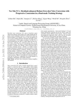 Vec-Tok-VC+: Residual-enhanced Robust Zero-shot Voice Conversion with
  Progressive Constraints in a Dual-mode Training Strategy