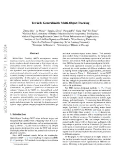 Towards Generalizable Multi-Object Tracking