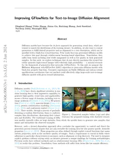 Improving GFlowNets for Text-to-Image Diffusion Alignment