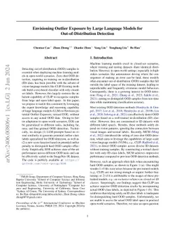 Envisioning Outlier Exposure by Large Language Models for
  Out-of-Distribution Detection