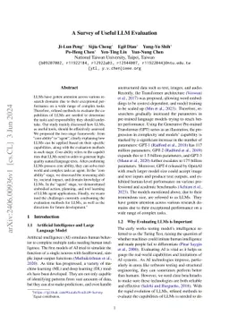 A Survey of Useful LLM Evaluation