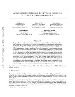 A Synergistic Approach In Network Intrusion Detection By Neurosymbolic
  AI