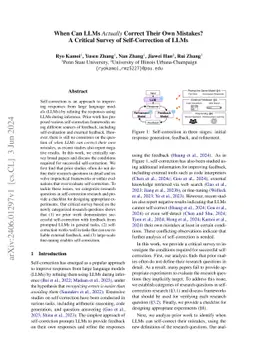 When Can LLMs Actually Correct Their Own Mistakes? A Critical Survey of
  Self-Correction of LLMs