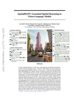 SpatialRGPT: Grounded Spatial Reasoning in Vision Language Model