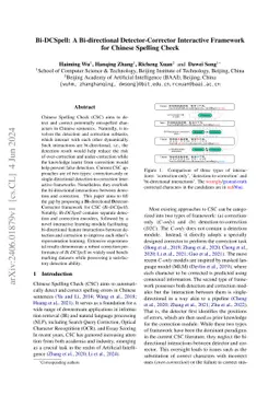 Bi-DCSpell: A Bi-directional Detector-Corrector Interactive Framework
  for Chinese Spelling Check