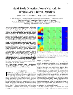 Multi-Scale Direction-Aware Network for Infrared Small Target Detection