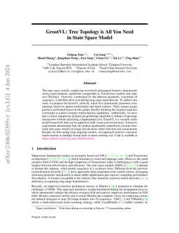 GrootVL: Tree Topology is All You Need in State Space Model