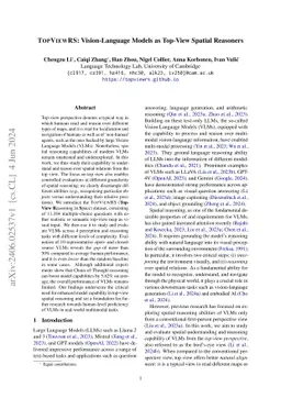 TopViewRS: Vision-Language Models as Top-View Spatial Reasoners