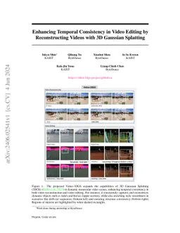 Enhancing Temporal Consistency in Video Editing by Reconstructing Videos with 3D Gaussian Splatting