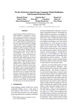 PLaD: Preference-based Large Language Model Distillation with
  Pseudo-Preference Pairs