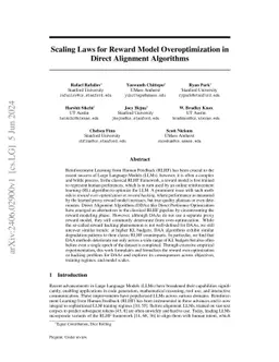Scaling Laws for Reward Model Overoptimization in Direct Alignment
  Algorithms