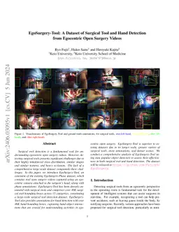 EgoSurgery-Tool: A Dataset of Surgical Tool and Hand Detection from
  Egocentric Open Surgery Videos