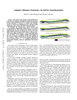 Adaptive Distance Functions via Kelvin Transformation