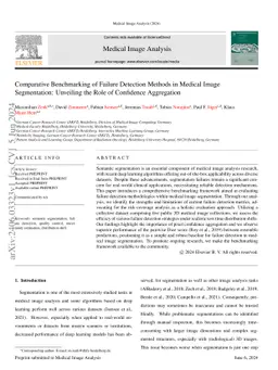 Comparative Benchmarking of Failure Detection Methods in Medical Image
  Segmentation: Unveiling the Role of Confidence Aggregation