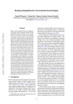 Ranking Manipulation for Conversational Search Engines