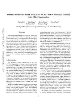 3rd Place Solution for MOSE Track in CVPR 2024 PVUW workshop: Complex
  Video Object Segmentation