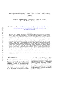 Principles of Designing Robust Remote Face Anti-Spoofing Systems