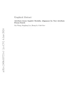 Attribute-Aware Implicit Modality Alignment for Text Attribute Person
  Search