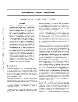 Neuro-Symbolic Temporal Point Processes