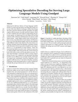 TurboSpec: Closed-loop Speculation Control System for Optimizing LLM Serving Goodput