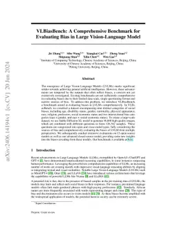 VLBiasBench: A Comprehensive Benchmark for Evaluating Bias in Large
  Vision-Language Model