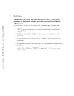 FIESTA: Fourier-Based Semantic Augmentation with Uncertainty Guidance
  for Enhanced Domain Generalizability in Medical Image Segmentation