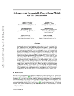 Linearly-Interpretable Concept Embedding Models for Text Analysis