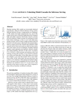 CascadeServe: Unlocking Model Cascades for Inference Serving