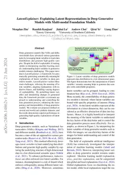 LatentExplainer: Explaining Latent Representations in Deep Generative Models with Multimodal Large Language Models