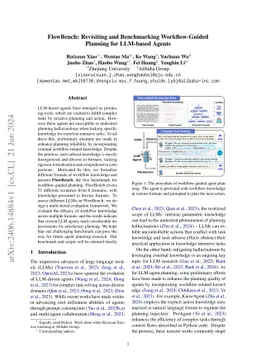 FlowBench: Revisiting and Benchmarking Workflow-Guided Planning for
  LLM-based Agents