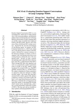 ESC-Eval: Evaluating Emotion Support Conversations in Large Language
  Models
