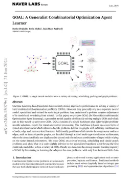 GOAL: A Generalist Combinatorial Optimization Agent Learner