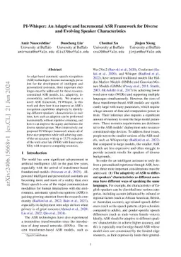 PI-Whisper: An Adaptive and Incremental ASR Framework for Diverse and
  Evolving Speaker Characteristics