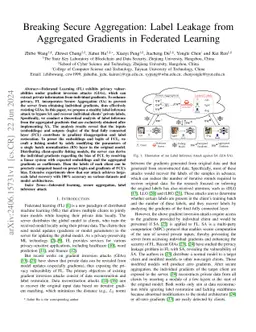 Breaking Secure Aggregation: Label Leakage from Aggregated Gradients in
  Federated Learning