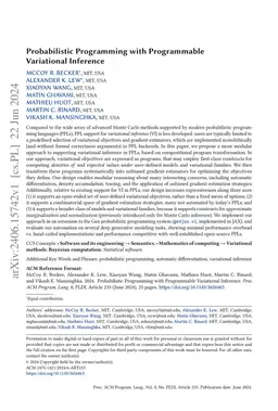 Probabilistic Programming with Programmable Variational Inference