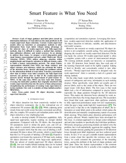 Smart Feature is What You Need