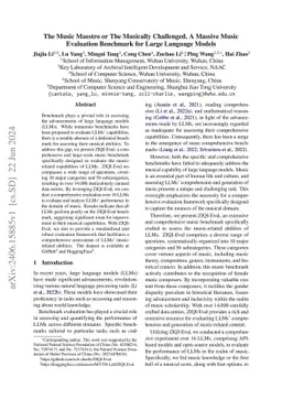 The Music Maestro or The Musically Challenged, A Massive Music
  Evaluation Benchmark for Large Language Models