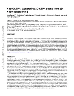 X-ray2CTPA: Leveraging Diffusion Models to Enhance Pulmonary Embolism Classification