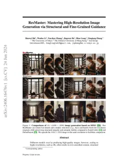 ResMaster: Mastering High-Resolution Image Generation via Structural and
  Fine-Grained Guidance