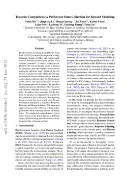 Towards Comprehensive Preference Data Collection for Reward Modeling