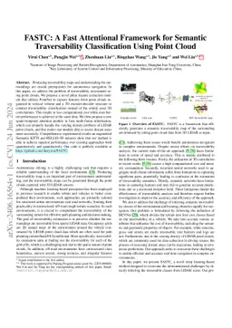 FASTC: A Fast Attentional Framework for Semantic Traversability
  Classification Using Point Cloud