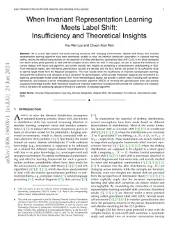 When Invariant Representation Learning Meets Label Shift: Insufficiency
  and Theoretical Insights