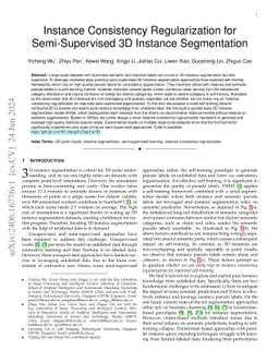 Instance Consistency Regularization for Semi-Supervised 3D Instance
  Segmentation