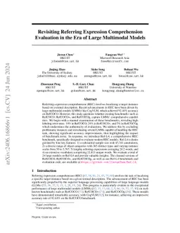 Revisiting Referring Expression Comprehension Evaluation in the Era of
  Large Multimodal Models