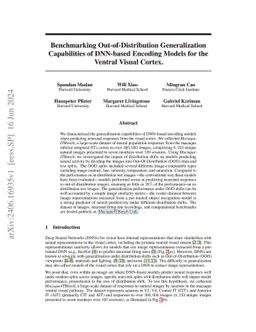 Benchmarking Out-of-Distribution Generalization Capabilities of
  DNN-based Encoding Models for the Ventral Visual Cortex